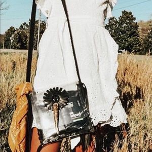 Clear Jimmi Wz Gameday Purse